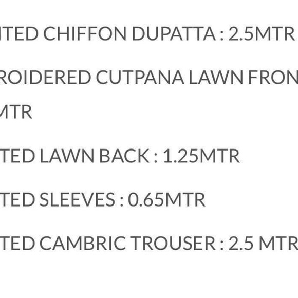 Pakistani branded embroidered 3 piece - Picture 4 of 9